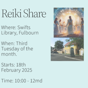Monthly Reiki Share - Cambridge